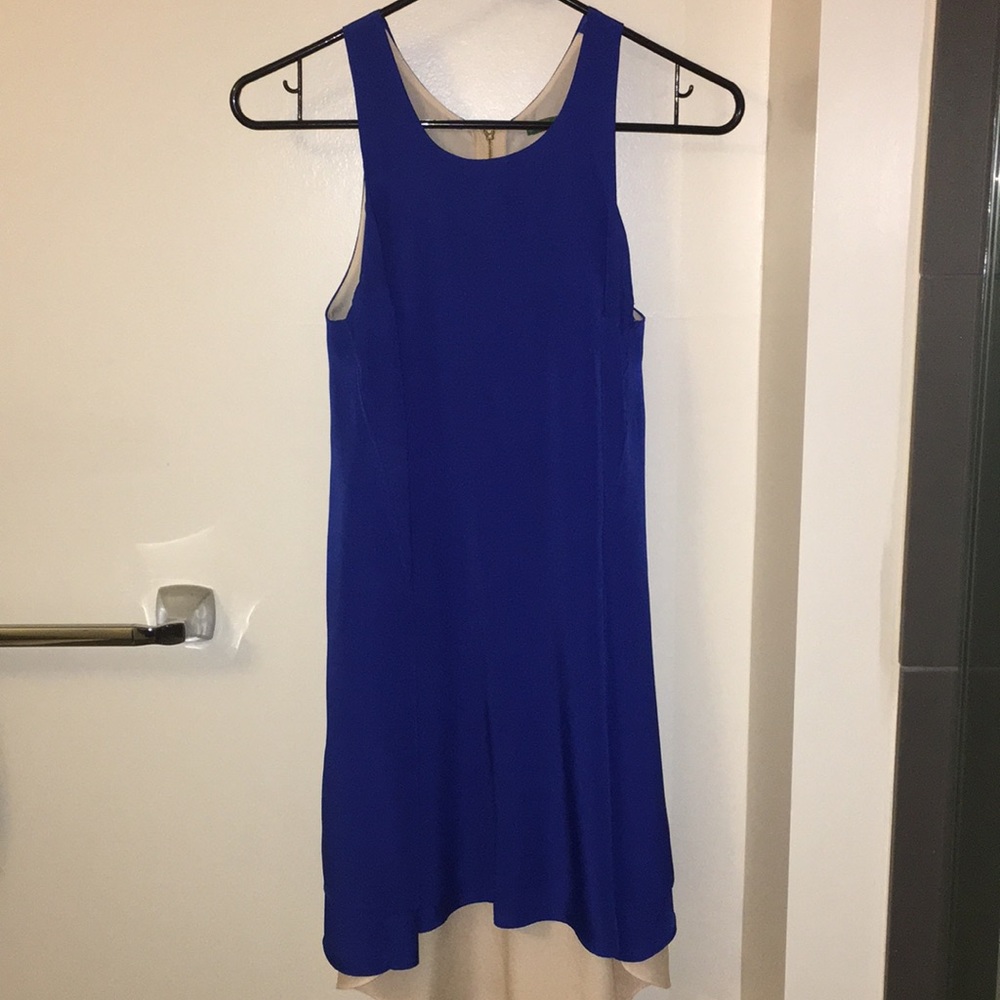Blue dress